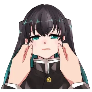 🌀 Anime, Manga, Personaggio, Carino, Fanart whatsapp sticker