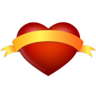 💝 coração, amor, valentim, bandeira, vermelho, romântico telegram sticker