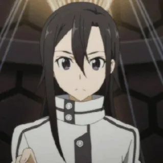 ✨ Suguha Kirigaya Sword Art Online Anime, SAO, Kirito, Thực tế ảo telegram sticker