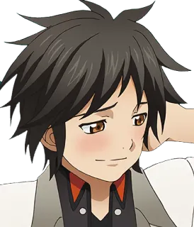 😳 Anime, Ragazzo, Personaggio, Manga, Cartone animato whatsapp sticker