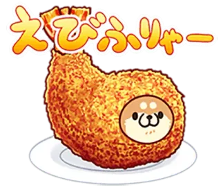 Plump Dog telegram stickers