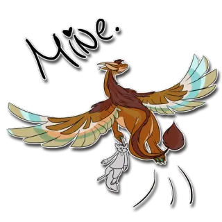 😍 Hive. naga, fantasi, makhluk, bersayap, hewan telegram sticker