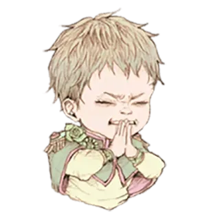 🙏 アニメ, マンガ, キャラクター, 可愛い, 男の子 telegram sticker