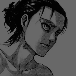 🙄 Eren Yeager Attack on Titan Anime, Manga, Eren Jäger, Attack on Titan, Charakter, Männlich telegram sticker