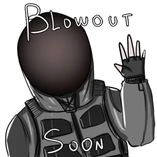 🤐 BLOWOUT SOON Stalker, Chernobyl, Gaming, Explosión, Pronto telegram sticker