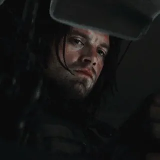 😐 Bucky Barnes Marvel, Баки Барнс, Зимний солдат, Себастьян Стэн, супергерой, экшн telegram sticker