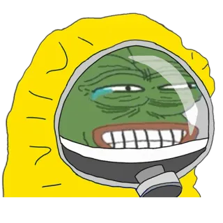 🛡 Pepe the Frog Meme, Pepe der Frosch, Internetkultur, Emoticon, Cartoon telegram sticker