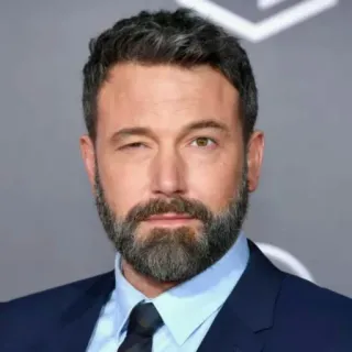 😉 Ben Affleck actor, celebrity, man, portrait, person telegram sticker