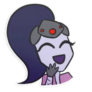 😇 Widowmaker Overwatch Widowmaker, Overwatch, video game, sticker, sniper, character telegram sticker