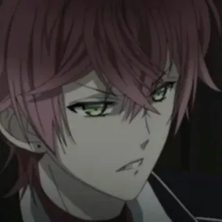 🥀 Ayato Sakamaki Diabolik Lovers Anime, Manga, Vampiro, Bishonen, capelli rossi, occhi verdi telegram sticker
