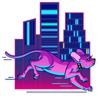 The Neon Demon telegram stickers