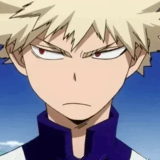 ⛓ Katsuki Bakugo My Hero Academia Anime, My Hero Academia, Bakugo, Katsuki Bakugo, Charakter, Wütend, Anime Charakter telegram sticker
