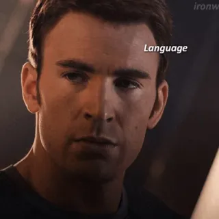 🌪 Captain America Language marvel, vingadores, capitão américa, filme, super-herói telegram sticker