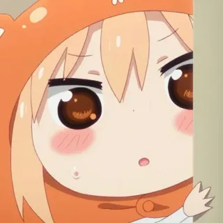 ✨ Umaru Doma Himouto! Umaru-chan Anime, Manga, Lindo, Kawaii, Divertido, Umaru telegram sticker
