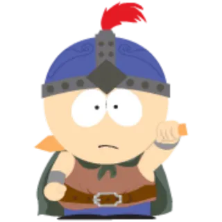 ⚔ Stan Marsh South Park สแตน มาร์ช, เซาท์พาร์ค, นักสู้, การ์ตูน, ตัวละคร telegram sticker