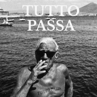 😅 Gianni Agnelli TUTTO PASSA Gianni Agnelli, Tutto passa, Italian style, Naples, Philosophy, Vintage photography, Cigarette, Motivation telegram sticker