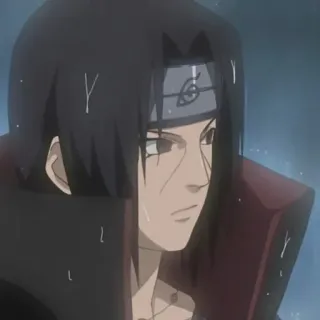 🎼 Itachi Uchiha Naruto Аниме, Манга, Итачи, Наруто, Учиха, Ниндзя telegram sticker