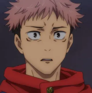 💥 Yuji Itadori Jujutsu Kaisen Anime, Penyihir, Manga, Shonen, Yuji, Itadori telegram sticker