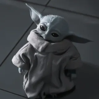 🧪 Baby Yoda The Mandalorian Baby Yoda, Grogu, Star Wars, The Mandalorian, fofo, personagem telegram sticker