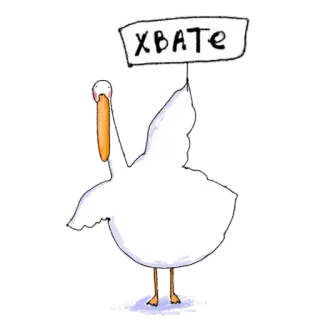 ❌ ХВАТє 거위, 새, 표지판, 우크라이나, 정지, 충분 telegram sticker