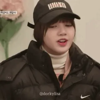 🎡 Lisa 어색해도 괜찮아! kpop, penyanyi, wanita, blackpink, lisa telegram sticker