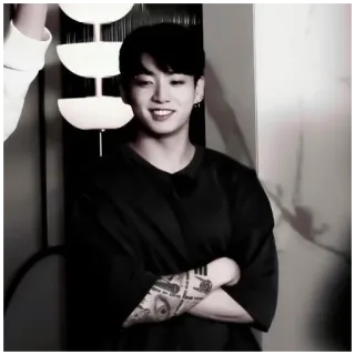 🕷 Jungkook kpop, idola, penyanyi, musik, pria, jungkook, tato telegram sticker