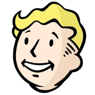Fallout | @huickers telegram stickers