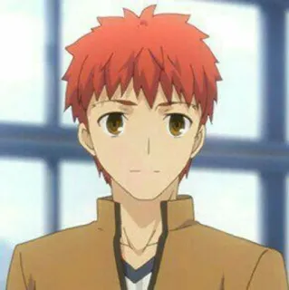 Emiya Shirou @Gabyhariette :: @fStikBot whatsapp stickers