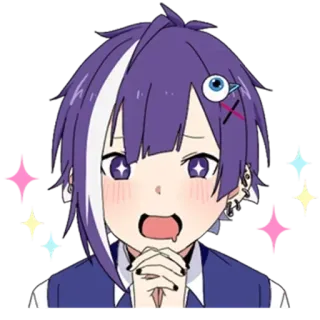 😂 anime, manga, cartoon, cute, boy, face telegram sticker