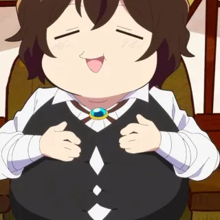 ☕️ Dazai Osamu Bungou Stray Dogs Аниме, Bungou Stray Dogs, Dazai, Dazai Osamu, Милый, Смешной telegram sticker