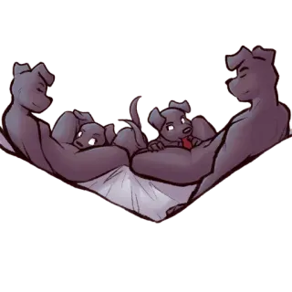 🍆 Scamp, Lady, Tramp Lady and the Tramp II: Scamp's Adventure telegram sticker
