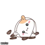 ✨ Wonfor café, xícara, derramado, triste, desenho animado telegram sticker