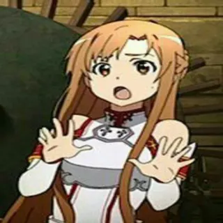 🙅 Asuna Yuuki Sword Art Online Anime, Ragazza, Sword Art Online, Asuna, Yuuki telegram sticker