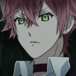 🍷 Ayato Sakamaki Diabolik Lovers anime, manga, vampire, Ayato Sakamaki, Diabolik Lovers, bishounen telegram sticker