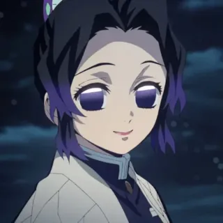 🦋 Shinobu Kocho Demon Slayer Аниме, Клинок рассекающий демонов, Шинобу Кочо, Персонаж, Милый, Манга whatsapp sticker