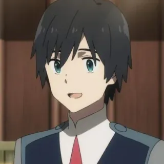 🕊 Hiro Darling in the Franxx Anime, Personnage, Hiro, Darling in the Franxx, Franxx telegram sticker