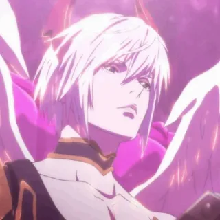 🍎 Anime, Thiên thần, Nhân vật, Đôi cánh, Fantasy, Hình minh họa telegram sticker