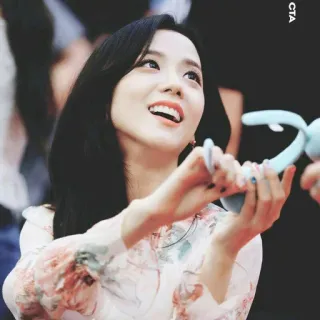 ☁️ Jisoo kpop, chanteur, blackpink, célébrité, femme, idole, fille telegram sticker