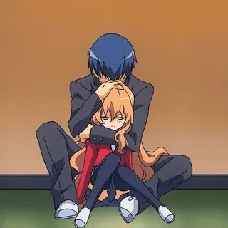 Anime обнимашки #2 @freetopsticker telegram stickers