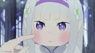 ✨ Emilia Re:Zero Anime, Dibujos animados, Chibi, Lindo, Fanart, Manga telegram sticker