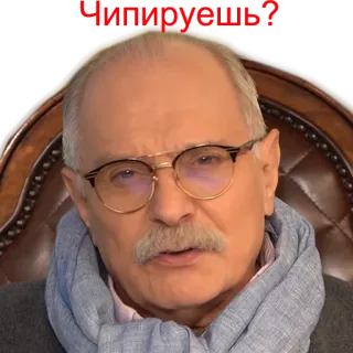 🦎 Чипируешь? portrait, homme, visage, lunettes, russe, célébrité, politicien telegram sticker