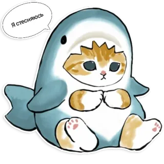 🥺 Я стесняюсь katze, hai, tier, süß, aufkleber, schüchtern telegram sticker
