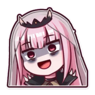 😈 anime, cartoon, cute, character telegram sticker