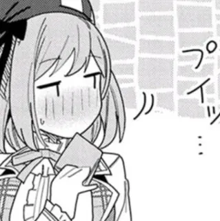 🤥 プイッ 애니메이션, 만화, 볼터치, 귀여운, 소녀 telegram sticker