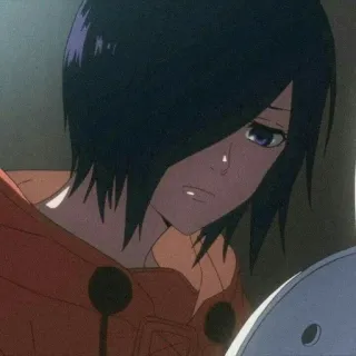 🐰 Touka Kirishima Tokyo Ghoul Аниме, Тоука, Токийский гуль, Гуль, Манга telegram sticker