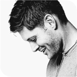 📎 man, portrait, smile, happy, actor telegram sticker