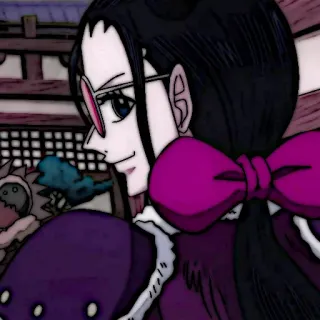 📜 Nico Robin One Piece 动漫, 海贼王, 妮可·罗宾, 女人, 角色 telegram sticker