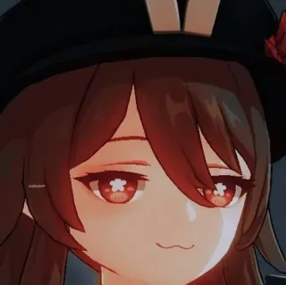 😺 Hu Tao Genshin Impact Anime, Genshin Impact, Hu Tao, Jeu vidéo, Personnage telegram sticker