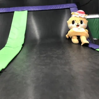 🐻 Trampoline, Parc intérieur, Mascotte, Amusement, Fun, Activité telegram sticker