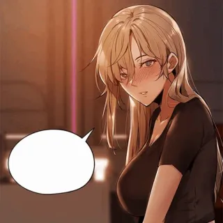 🌒 anime, woman, busty, blush, sexy telegram sticker